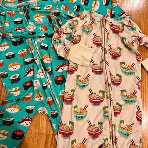 Bums & Roses 12-18mo ramen and sushi bundle